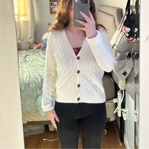 Blue Cardigan Sweater from JCrew Factory